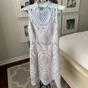 Mini Crochet Dress